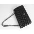 Chanel  Flap bags 01113 Black Lambskin Ladies Bags