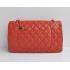 Chanel  Flap bags 1113 Red Cow Leather Ladies Handbags