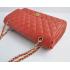 Chanel  Flap bags 1113 Red Cow Leather Ladies Handbags