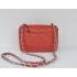 Replica Chanel  Flap bags 1115 Red Cow Leather Cross Body Bag