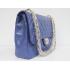 Replica Chanel  Flap bags 01113 Blue Medium Cross Body Bag