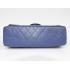 Replica Chanel  Flap bags 01113 Blue Medium Cross Body Bag