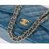 Chanel Flap Bags 28600 Blue Cross Body Bag Ladies HM00756