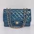 Chanel Flap Bags 28600 Blue Cross Body Bag Ladies HM00756