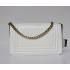 Chanel Boy Chanel bags 69010 White Lambskin Small Handbags