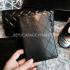 Chanel Black Handbag Calfskin Purse Replica