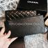 Chanel Black Handbag Calfskin Purse Replica