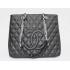 Cheap Chanel Shopping bags 35626 Black Lambskin Ladies Bag