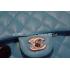 Chanel  Flap Snakeskin Handbag Mini Green