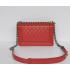 Chanel Boy Chanel bags 67086 Red Cross Body Bag Ladies