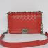 Chanel Boy Chanel bags 67086 Red Cross Body Bag Ladies