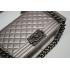 Chanel Boy Chanel bags 30172 Silver Lambskin 2way