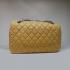 Chanel  Flap bags 1113 Yellow Lambskin Ladies Bags