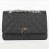 Quality Chanel 49612 Black Medium Cross Body Bag