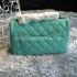 Chanel Calfskin Handbag  Green