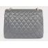 Chanel  Flap bags 1116 Grey Cow Leather Medium Bags