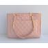 Chanel Shopping bags 20995 Pink Lambskin Medium Handbags