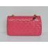 Chanel  Flap bags 1112 Pink Enamel Cross Body Bag