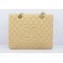 Cheap Chanel Shopping bags 50995 Beige Lambskin Medium Bags