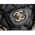 Cheap Chanel  Flap bags 01116 Black Medium HandBags