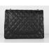 Cheap Chanel  Flap bags 01116 Black Medium HandBags