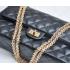 Cheap Chanel 2.55 Reissue Flap 30226 Black Lambskin Small Handbag HM02466