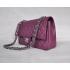 Chanel  Flap bags 1112 Purple Cow Leather Ladies Handbags