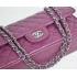 Chanel  Flap bags 1112 Purple Cow Leather Ladies Handbags