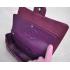 Chanel  Flap bags 1112 Purple Cow Leather Ladies Handbags