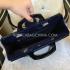 Replica Chanel Calfskin Handbag Shoulder Strap Detachable Blue Shoulder Bag