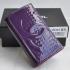 Replica Cheap Chanel Wallet 20325 Purple Enamel Ladies Handbag HM02617