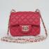 Chanel  Flap bags 1115 Pink Lambskin Cross Body Bag