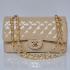 Cheap Chanel  Flap bags 1112 Apricot Cross Body Bag Ladies