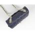 Chanel  Flap bags 1115 Blue Cow Leather Small Handbags