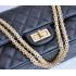 Chanel 2.55 Reissue Flap 28668 Black Crocodile Ladies Bag HM02760