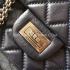 Cheap Chanel Handbag Reissue 2.55 Black Leather