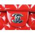 Chanel 1113 Red Enamel Ladies Handbag