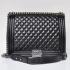 Chanel Boy Chanel bags 67087 Black 2way Ladies