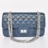 Replica Chanel 2.55 Reissue Flap 1112 Blue Crocodile Ladies Bags