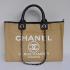 Chanel 2024 New Chanel 66941 Apricot Canvas Ladies