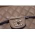 Chanel Handbag  Flap Patent Leather Mini Coffee