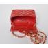 Chanel  Flap bags 1115 Red Small Ladies