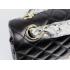 Chanel 01112 Black Lambskin Ladies Bag