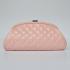 Chanel Clutches 32342 Pink Cow Leather Small Bag HM03368