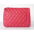 Chanel  Flap bags 1113 Pink Cow Leather Ladies Bags