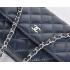 Chanel Mini bags 33814 Blue Small 2way