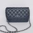 Chanel Mini bags 33814 Blue Small 2way