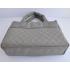 Cheap Chanel Coco bags 48620 Grey Lambskin Large Handbag