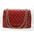 Cheap Chanel 36070 Red Medium 2way Replica