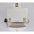 Chanel  Flap bags 51725 White Lambskin Ladies Bag